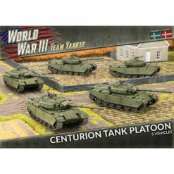 World War III: Team Yankee - Centurion Tank Platoon (Preorder)