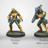 Infinity: Yu Jing - Zhanshi Troops Of The Banner (4) -Toy Model Sales Shop cvb280387 0609