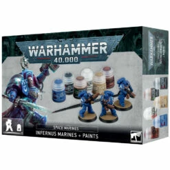 Games Workshop Warhammer 40K: Space Marines - Infernus Marines + Paints