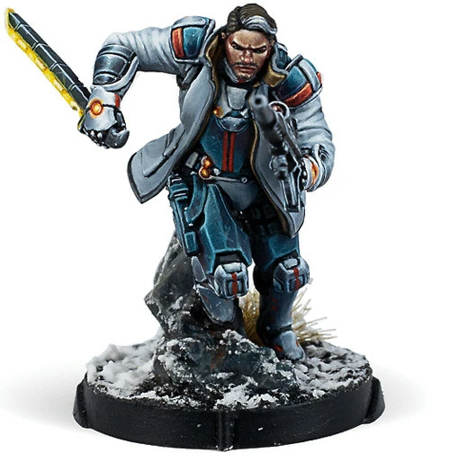 Infinity: NA2 - John Hawkwood, Merc Officer 3 Infinity: NA2 - John Hawkwood, Merc Officer