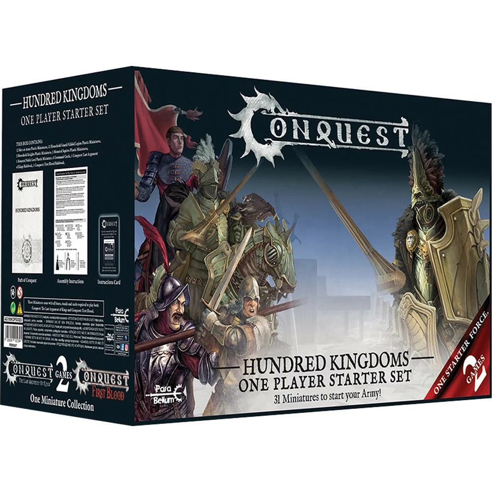 Conquest: Hundred Kingdoms - One-Player Starter Set 3 Conquest: Hundred Kingdoms - One-Player Starter Set