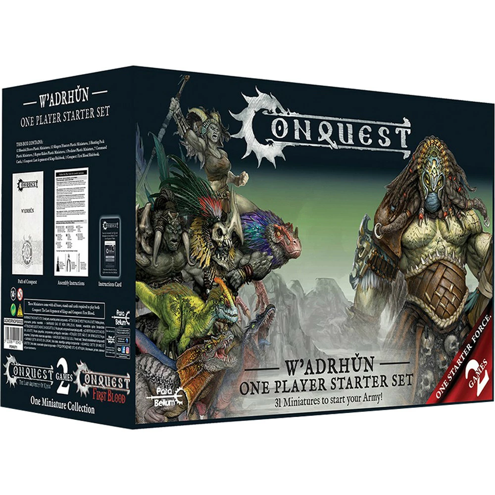 Conquest: Wadrhun - One-Player Starter Set 3 Conquest: Wadrhun - One-Player Starter Set
