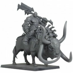 Armies & Heroes: Savage Orc Champion Mounted On Beast (30mm Scale) (Preorder)