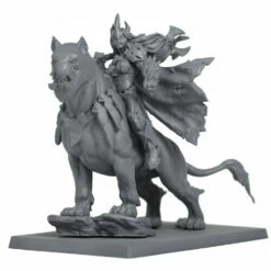 Armies & Heroes: Orc Queen Mounted On Beast (30mm Scale) (Preorder)