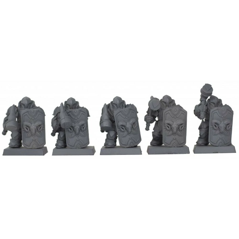 Armies & Heroes: Armored Dwarves (30mm Scale) (Preorder) 3 Armies & Heroes: Armored Dwarves (30mm Scale) (Preorder)
