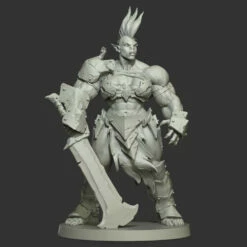 Armies & Heroes: Orc Female Boss (30mm Scale) (Preorder)