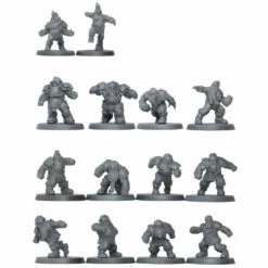 Armies & Heroes: Fantasy Football - Dwarf Team (30mm Scale) (Preorder)